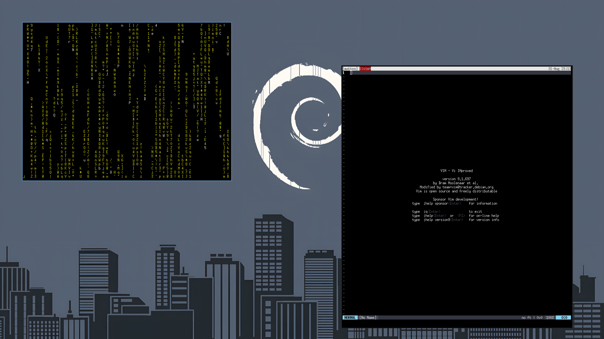 FloeWM desktop screenshot